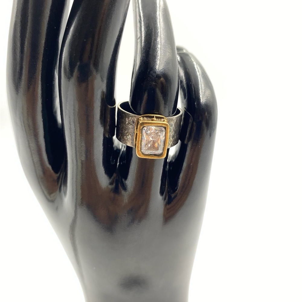 Karyn Chopik Empress Sterling Silver Ring Size 7.5